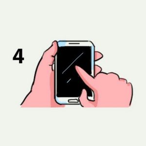 طريقة مسك الهاتف